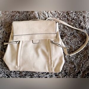 Chic Cream Backpack for Women